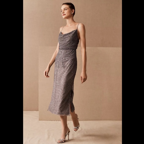 NWT BHLDN FOREVER THAT GIRL DUNNE MIDI DRESS - Picture 1 of 3